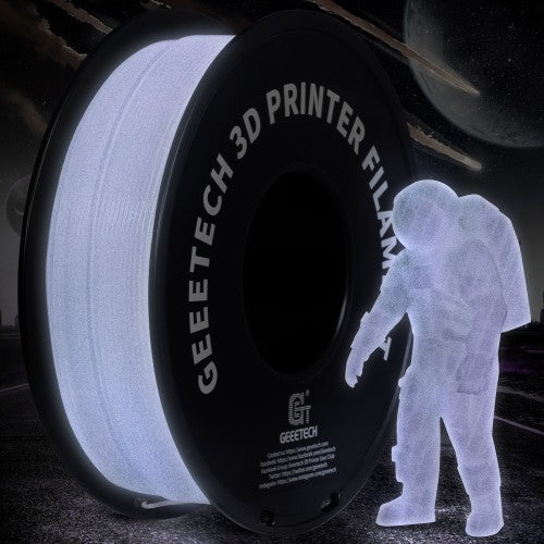GEEETECH PLA Luminous 3D Printer Filament 1.75mm, 1kg Spool