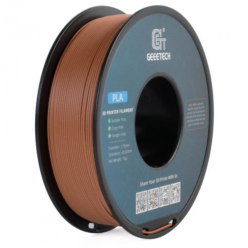 GEEETECH PLA Wood 3D Printer Filament 1.75mm, 1kg Spool