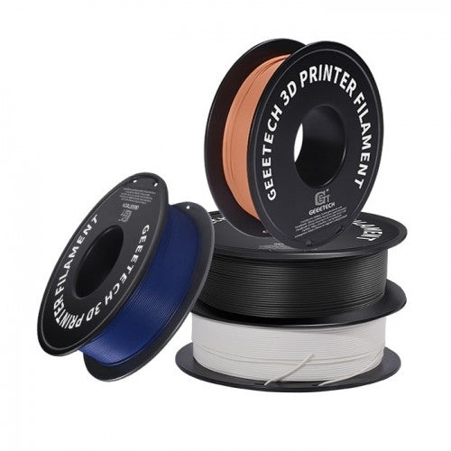 GEEETECH Matte PLA 3D Printe Filament 1.75mm, 1kg Spool, 4 Rolls Bundle