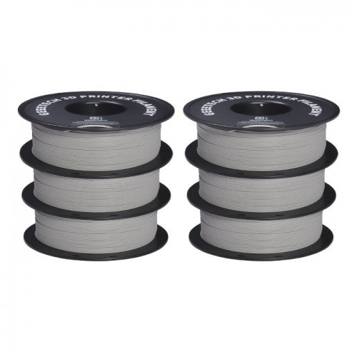 GEEETECH Matte PLA 3D Printe Filament 1.75mm, 1kg Spool, 6 Rolls Bundle