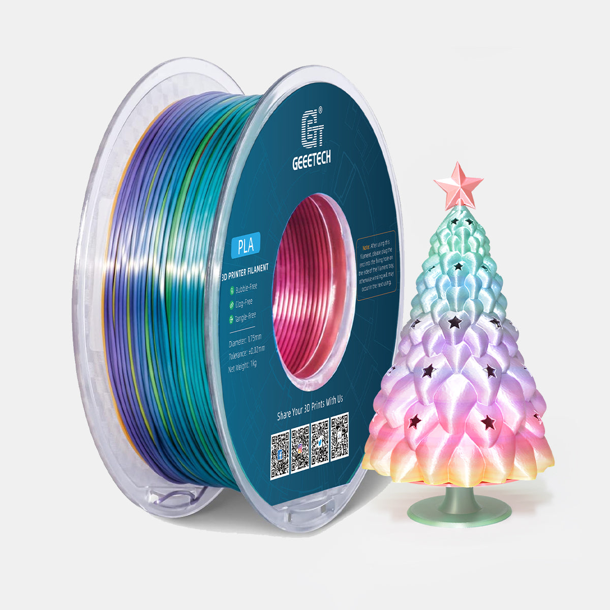 PLA Silk Rainbow