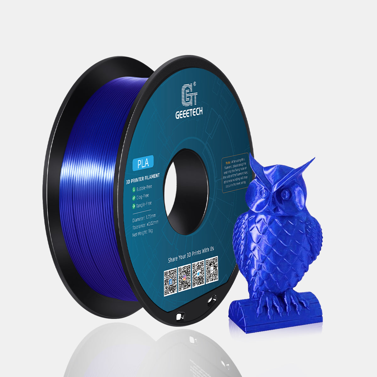 PLA Silk Roval Blue