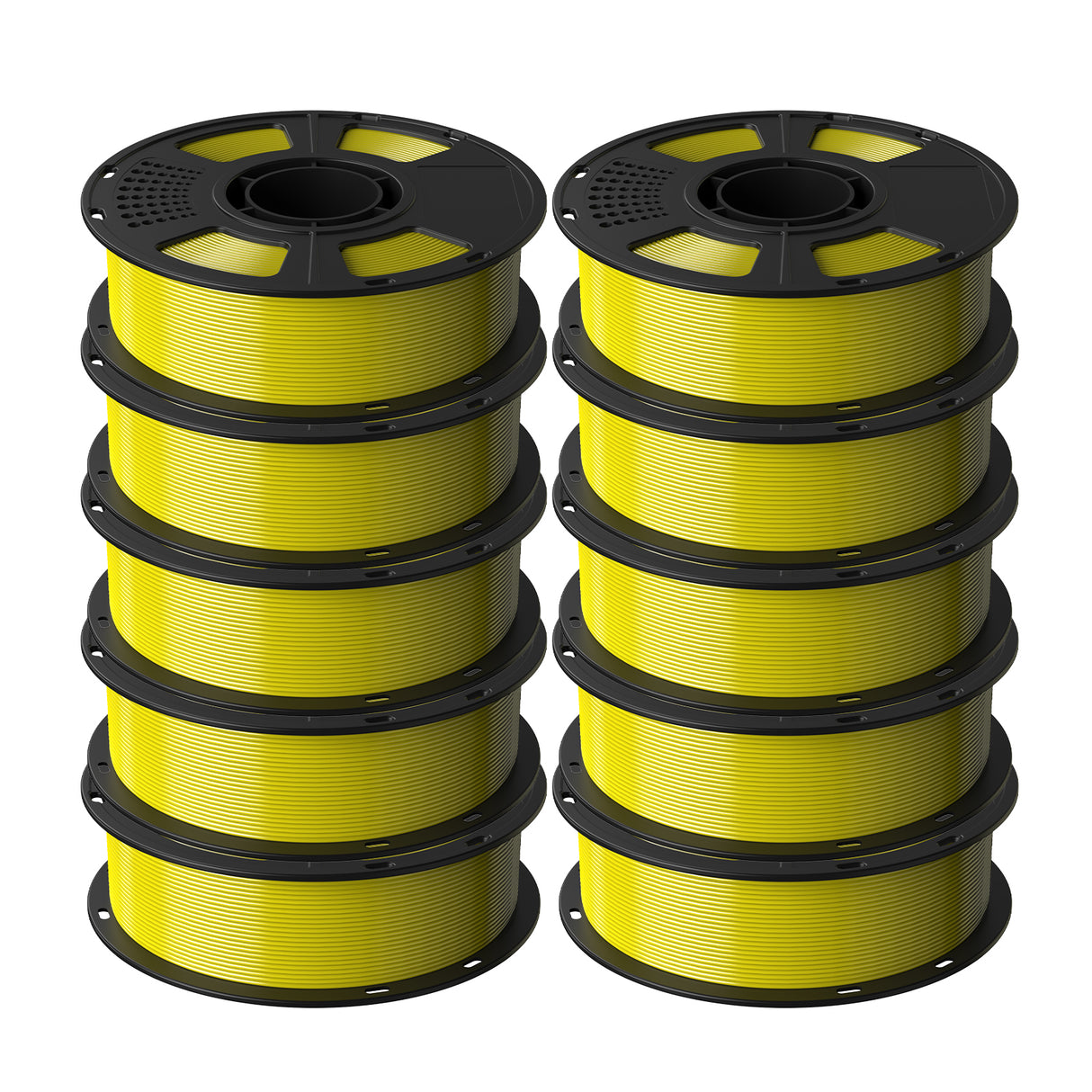 Geeetech yellow PETG filament bundle 10 rolls