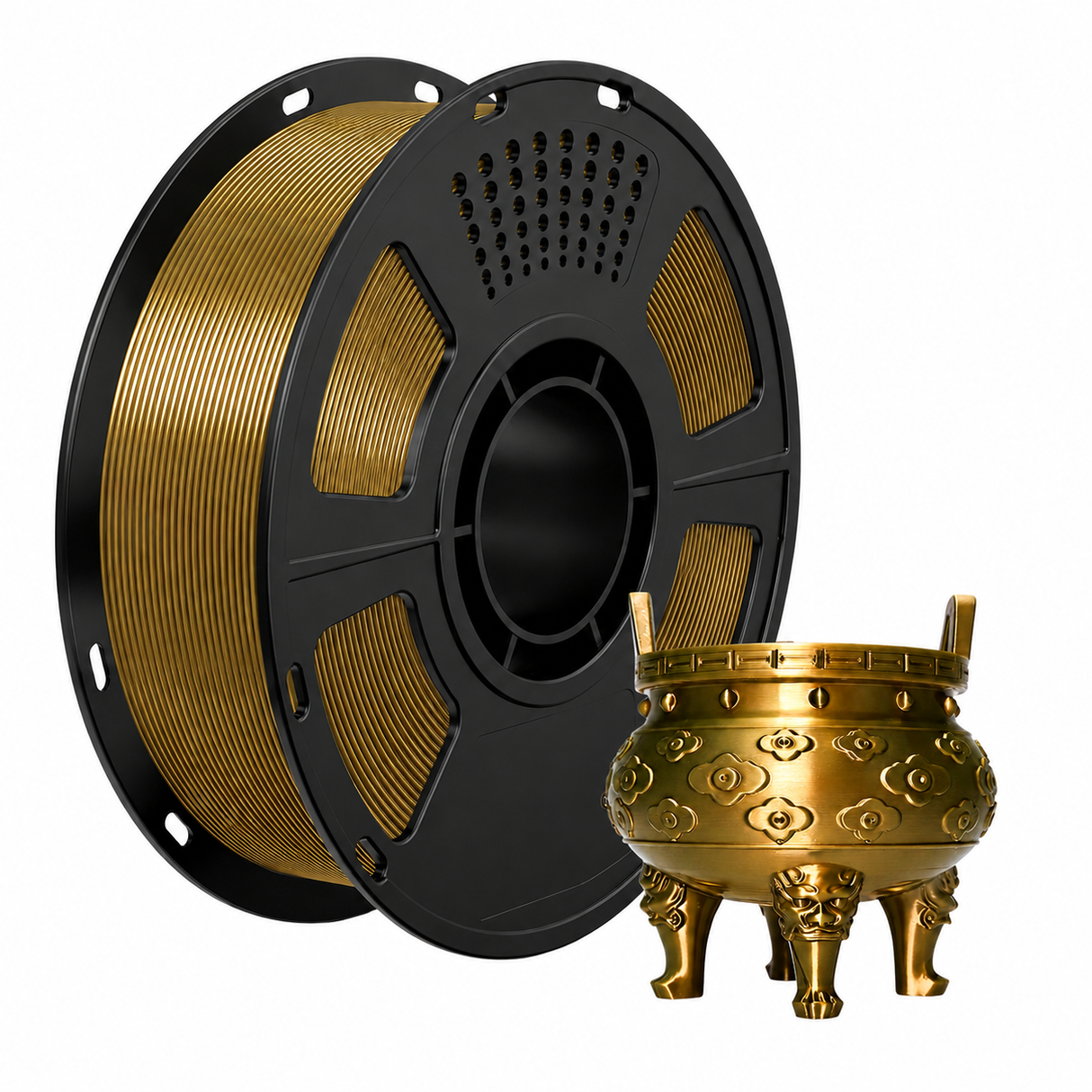 Geeetech brown metal PETG filament