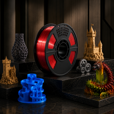 Silk PLA filament
