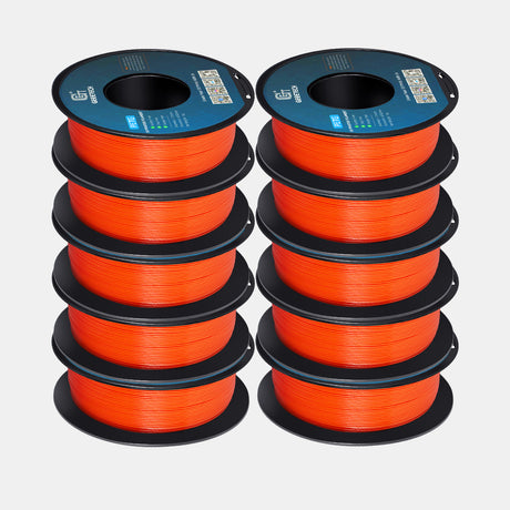 10pcs PETG orange Filament