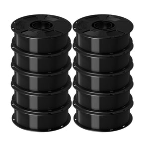 Geeetech black TPU filament bundle 10 rolls