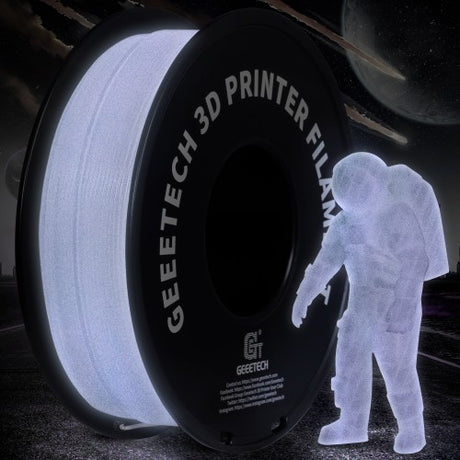 GEEETECH PLA Luminous 3D Printer Filament 1.75mm, 1kg Spool