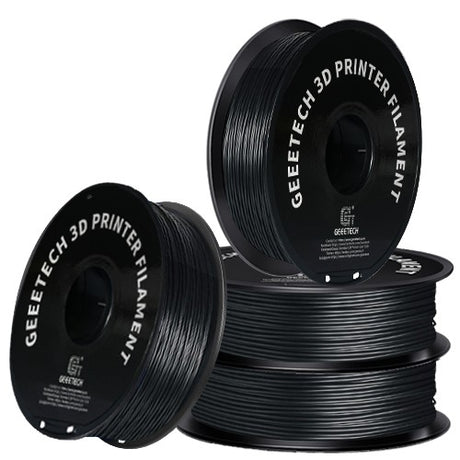 GEEETECH ABS+ 3D Printe Filament 1.75mm, 1kg Spool, 4 Rolls Bundle