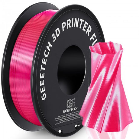 GEEETECH PLA Silk 3D Printer Filament 1.75mm, 1kg Spool