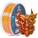 GEEETECH PLA Silk Dual Color 3D Printer Filament 1.75mm, 1kg Spool