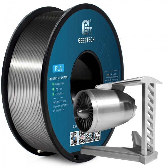 PLA Silk Silver Filament