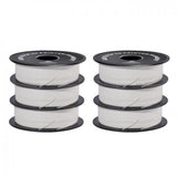 GEEETECH Matte PLA 3D Printe Filament 1.75mm, 1kg Spool, 6 Rolls Bundle