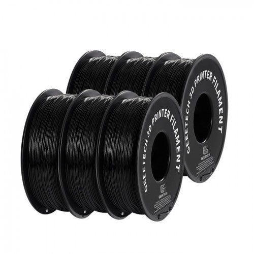 GEEETECH TPU 3D Printe Filament 1.75mm, 1kg Spool, 6 Rolls Bundle