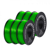 GEEETECH TPU 3D Printe Filament 1.75mm, 1kg Spool, 6 Rolls Bundle