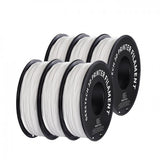 GEEETECH TPU 3D Printe Filament 1.75mm, 1kg Spool, 6 Rolls Bundle