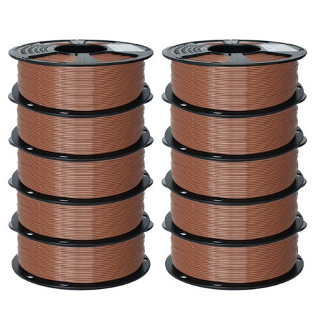 GEEETECH PLA 3D Printer Filament 1.75mm, 1kg Spool, 10 Rolls Bundle