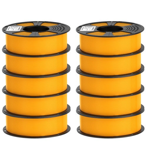 GEEETECH PLA 3D Printer Filament 1.75mm, 1kg Spool, 10 Rolls Bundle
