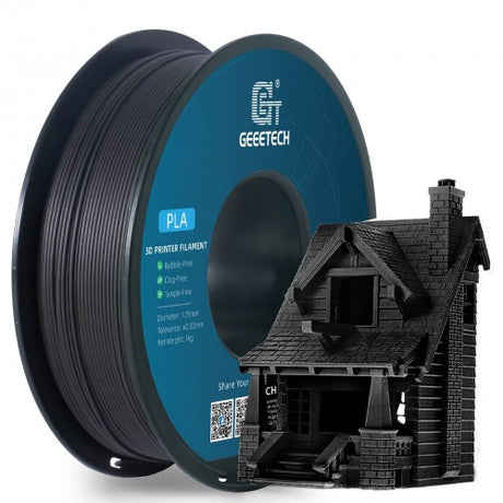 GEEETECH PLA Wood 3D Printer Filament 1.75mm, 1kg Spool