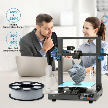 GEEETECH PLA Marble 3D Printer Filament 1.75mm, 1kg Spool
