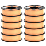 GEEETECH PLA 3D Printer Filament 1.75mm, 1kg Spool, 10 Rolls Bundle