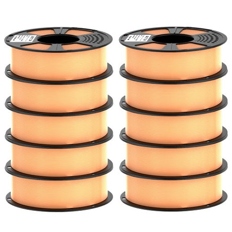 GEEETECH PLA 3D Printer Filament 1.75mm, 1kg Spool, 10 Rolls Bundle