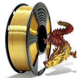 GEEETECH PLA Silk Tri-Color 3D Printer Filament 1.75mm, 1kg Spool