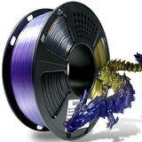 GEEETECH PLA Silk Tri-Color 3D Printer Filament 1.75mm, 1kg Spool