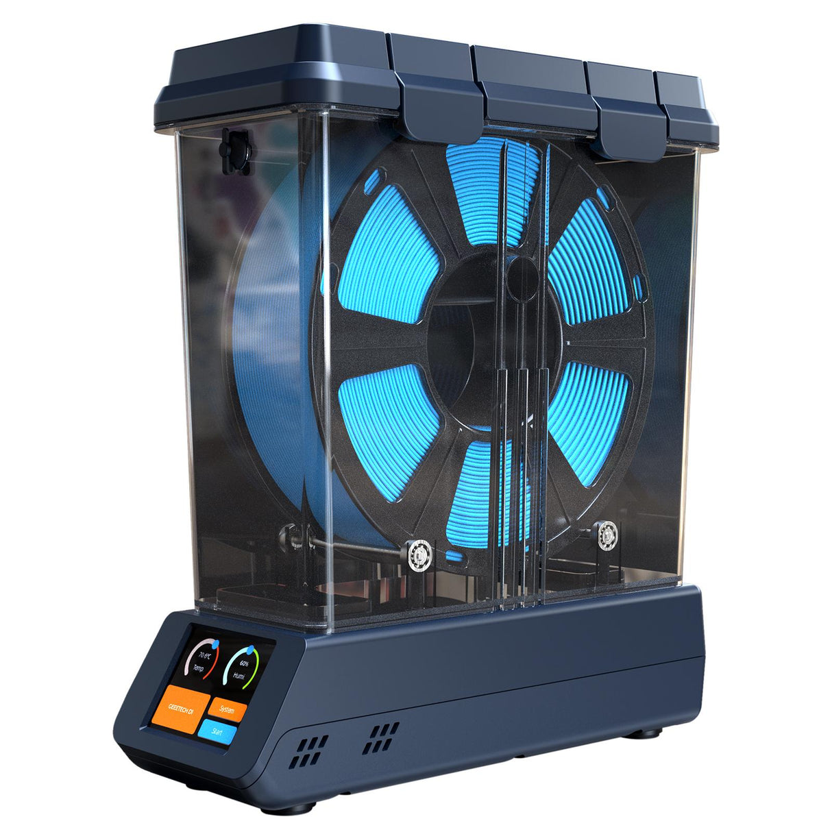 GEEETECH Filament DryerD1 3D Printer Filament Dryer Box, 30C-90C High-Temp Heated Dehydrator