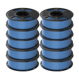 Geeetech blue matte PLA filament bundle 10 rolls