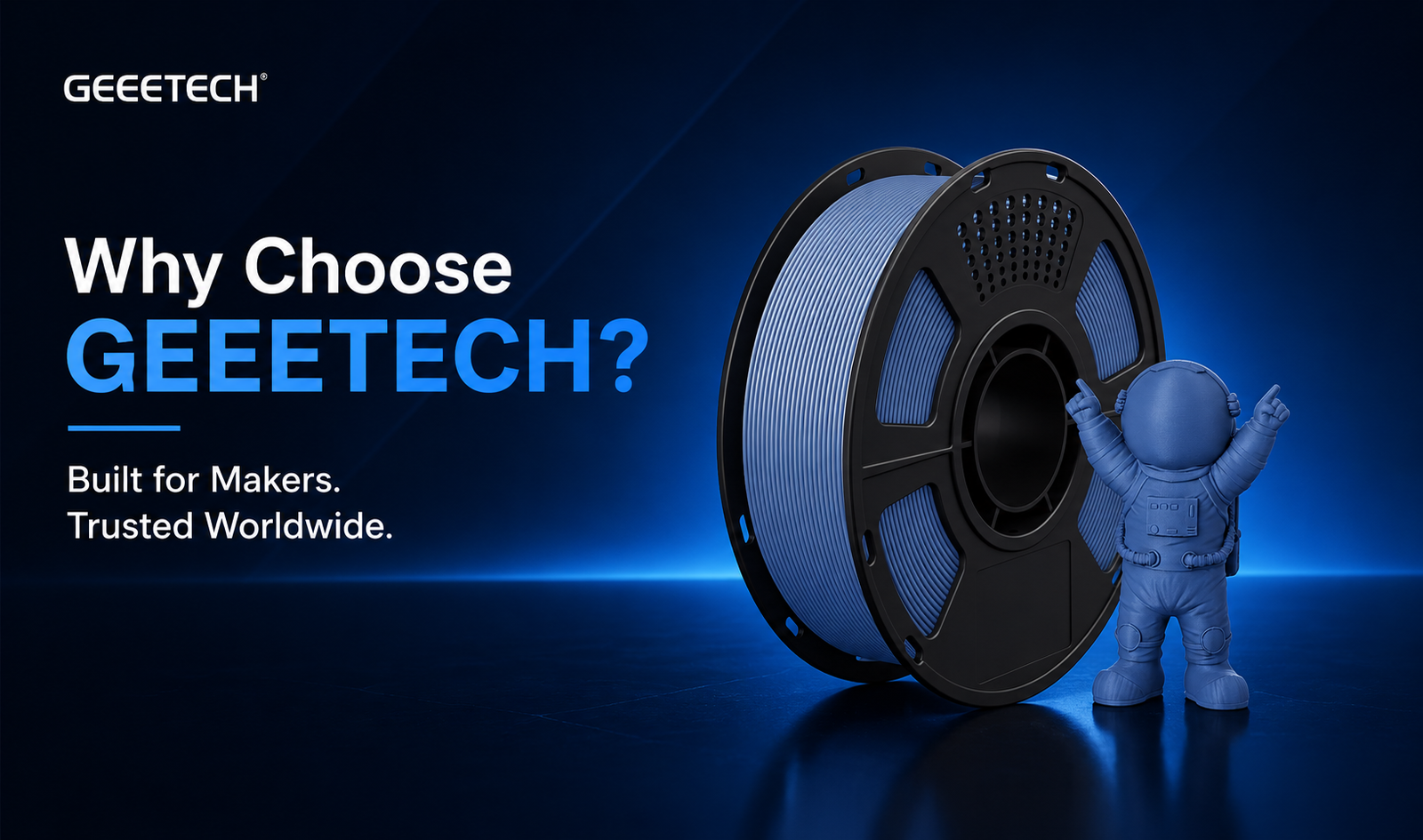 Geeetech video cover with 3D printer filament